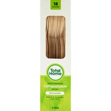 Total Home Earth Essentials Compostable Birch Cutlery, 18CT, thumbnail image 1 of 5