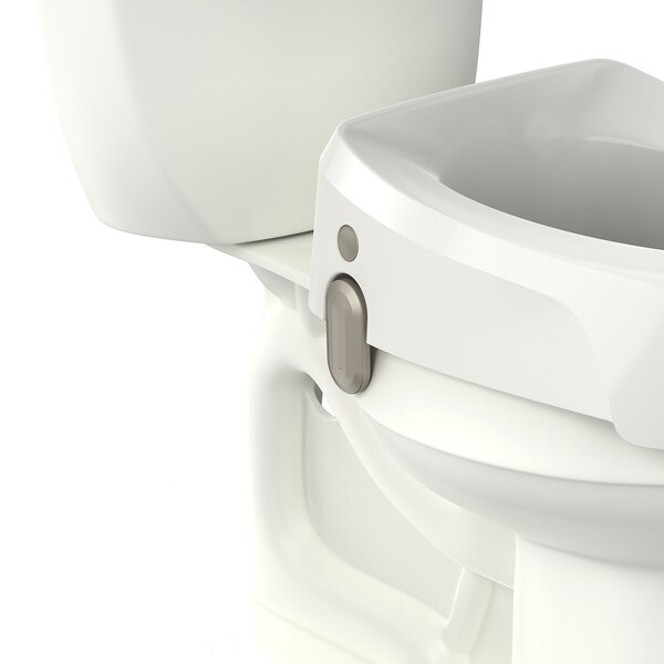 CVS Health Raised Toilet Seat by Michael Graves Design