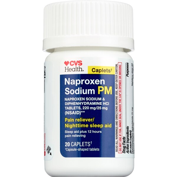 CVS Health Naproxen Sodium PM Caplets