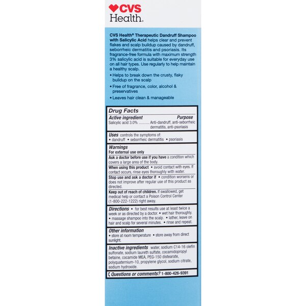 CVS Health Therapeutic Dandruff Shampoo
