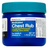 CVS Health Medicated Chest Rub, Lavender, 1.76 OZ, thumbnail image