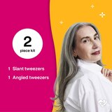 one+other Premium Precision Tweezer Set, 2CT, thumbnail image 4 of 11