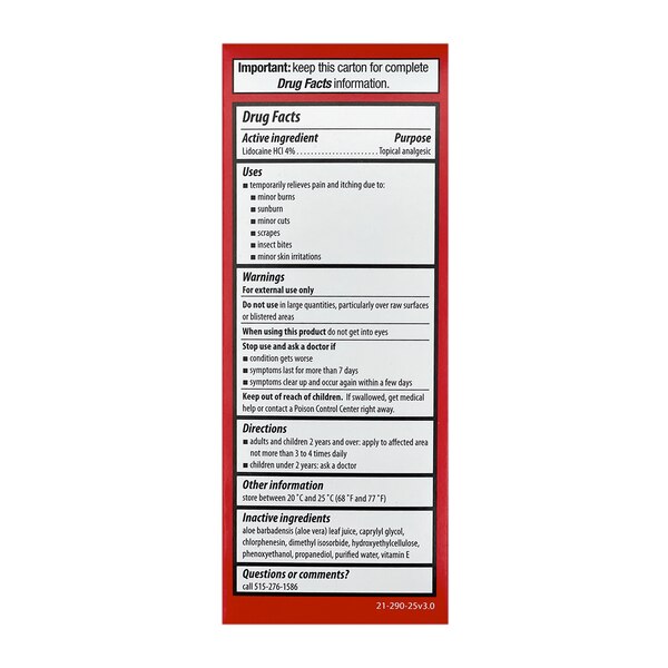 CVS Max Strength Burn Gel