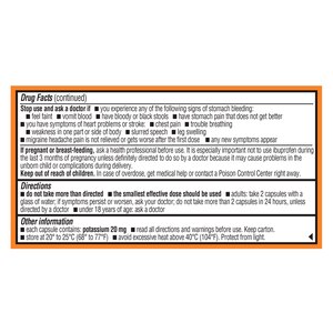 CVS Health Ibuprofen Migraine 200 MG Softgels, 80 Count, 20 Count