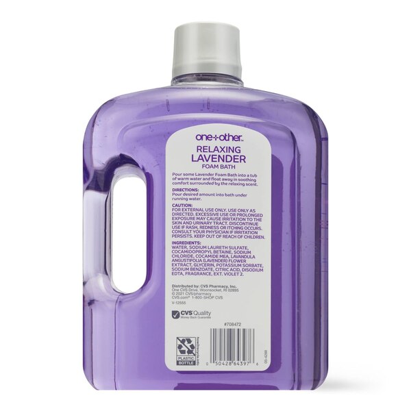 one+other Foam Bath, Relaxing Lavender