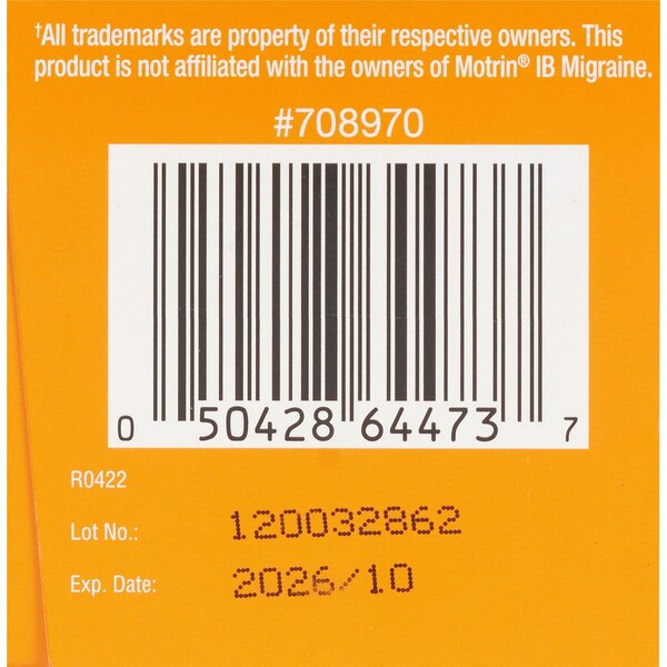 CVS Health Ibuprofen Migraine 200 MG Softgels