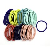 one+other Medium Hold Ponytailers, Assorted Colors, 60 CT, thumbnail image
