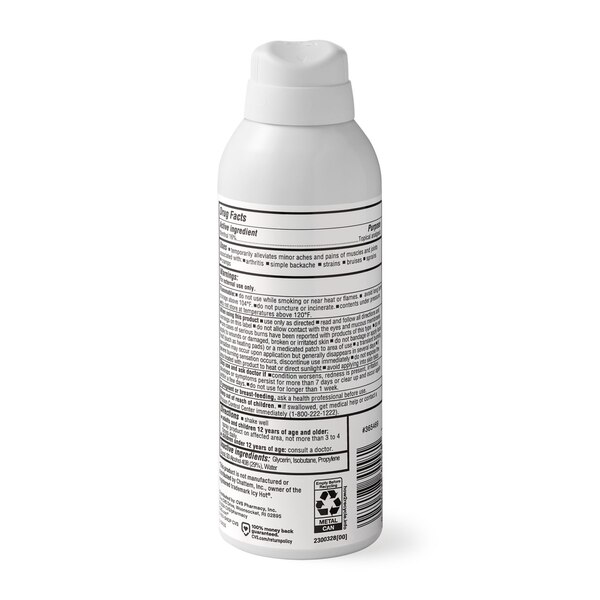 CVS Health Cold & Hot Pain Relief Menthol 16% Dry Spray, 4 OZ