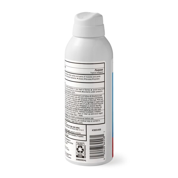CVS Health Cold & Hot Pain Relief Menthol 16% Dry Spray, 4 OZ