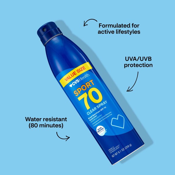 CVS Sport Clear Broad Spectrum Sunscreen Spray