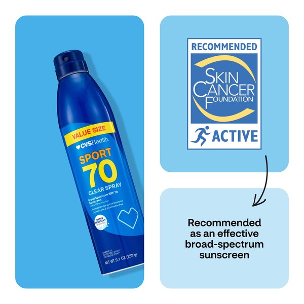 CVS Sport Clear Broad Spectrum Sunscreen Spray
