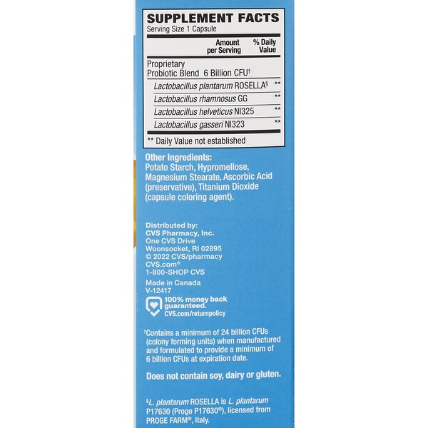 CVS Health Feminine Balance Probiotic Dietary Supplements, 30 CT