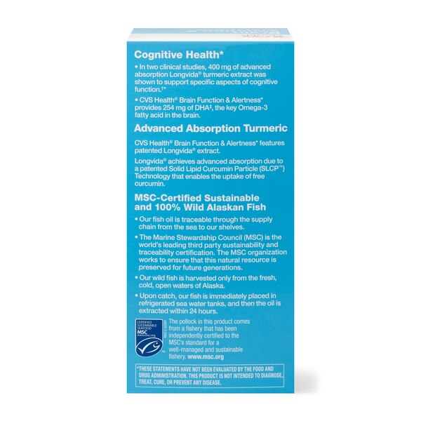 CVS Health Brain Function Softgels, 60 CT