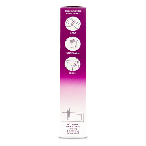 CVS Health Ready-to-Use Hair Removal Wax Strips For Leg & Body
