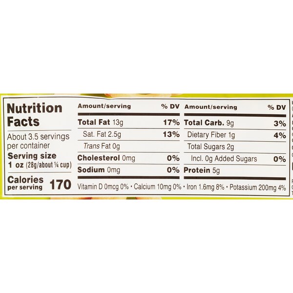 Well Market Unsalted Fancy Whole Cashews , 3.5 oz