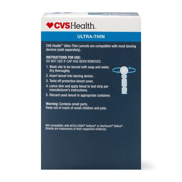CVS Health Ultra Thin Lancets