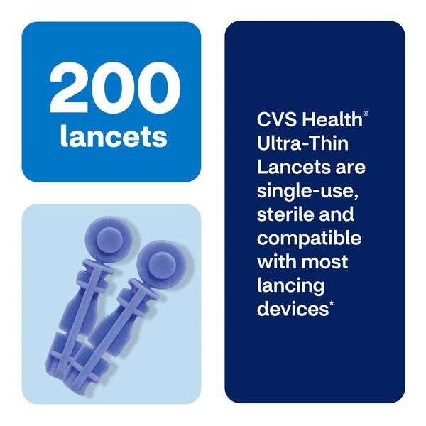 CVS Health Ultra Thin Lancets
