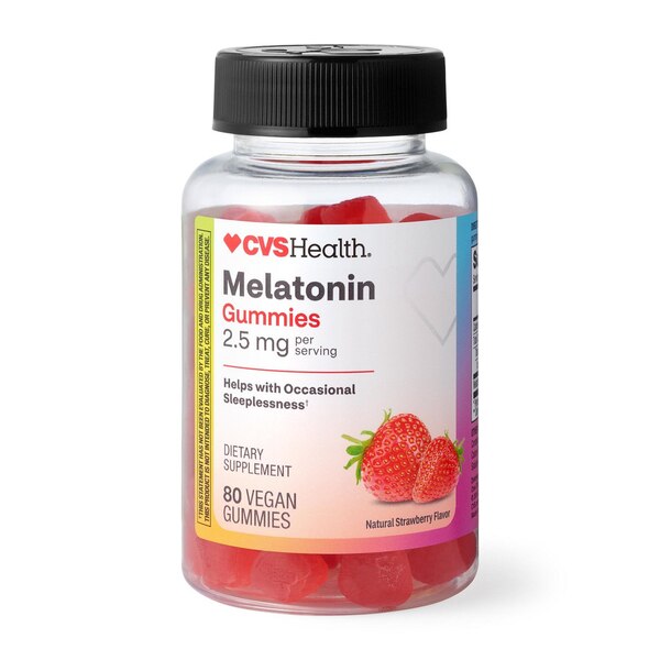 CVS Health Melatonin Gummies, 80 CT