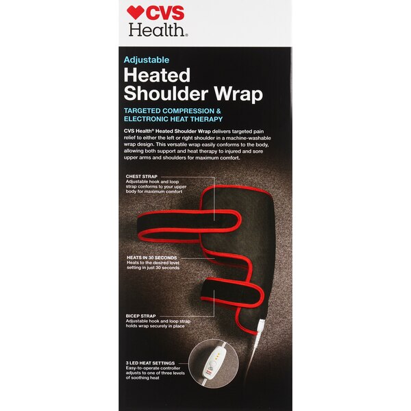 CVS Health Adjustable Heated Shoulder Wrap