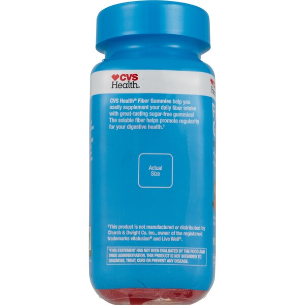 CVS Health Sugar-Free Fiber Gummies
