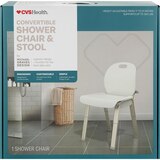 CVS Health Convertible Shower Chair and Stool by Michael Graves Design, thumbnail image