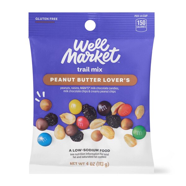 Well Market Peanut Butter Lover’s Trail Mix, 4 oz