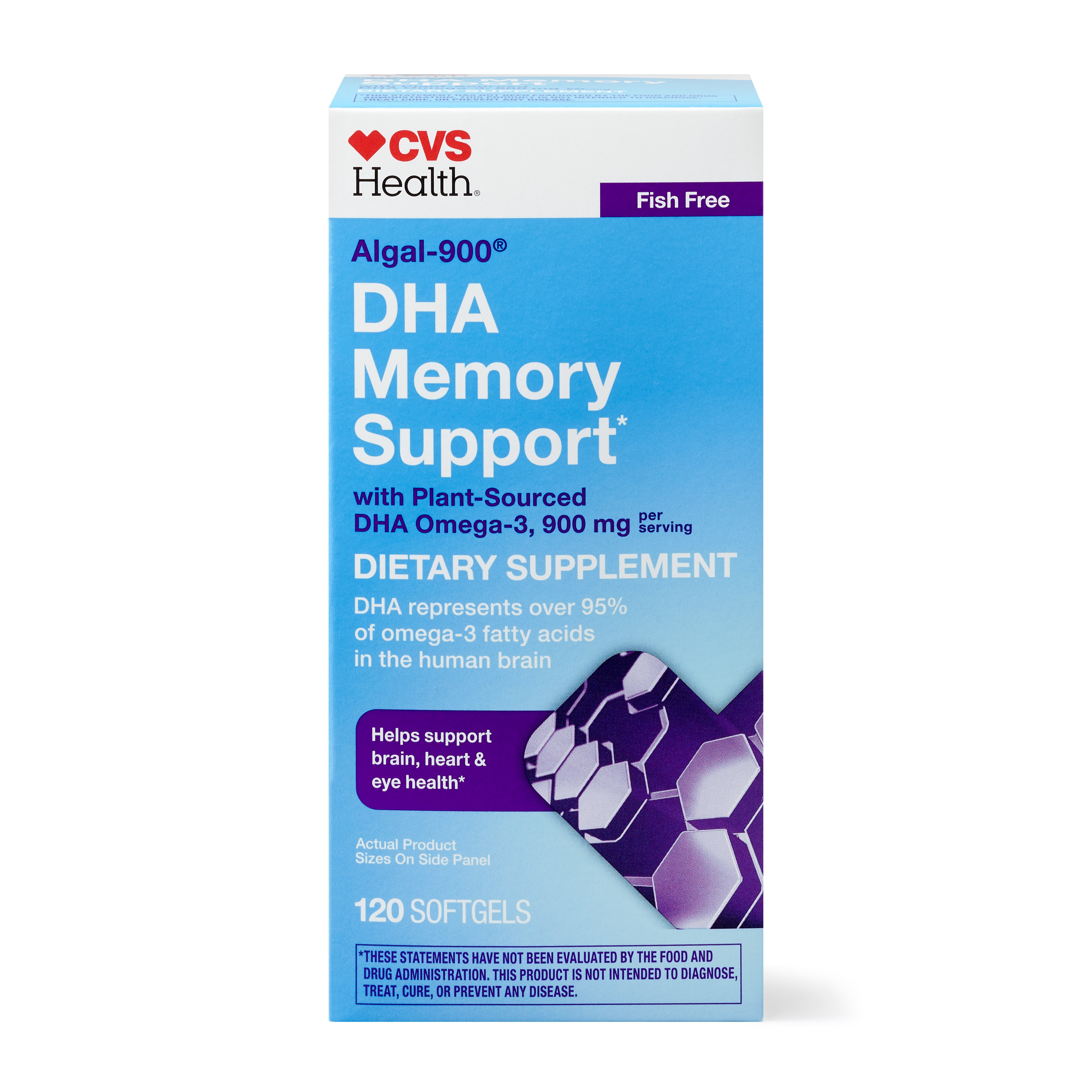 CVS Health DHA Memory Support Capsules, 120 CT