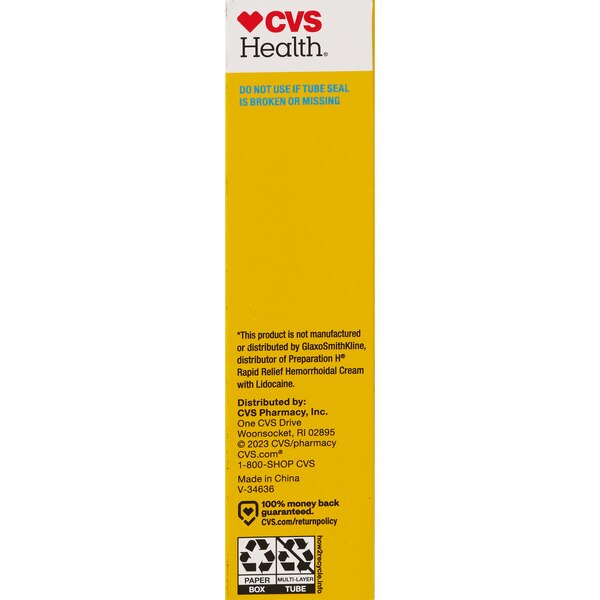 CVS Health Maximum Strength Hemorrhoidal Relief Cream