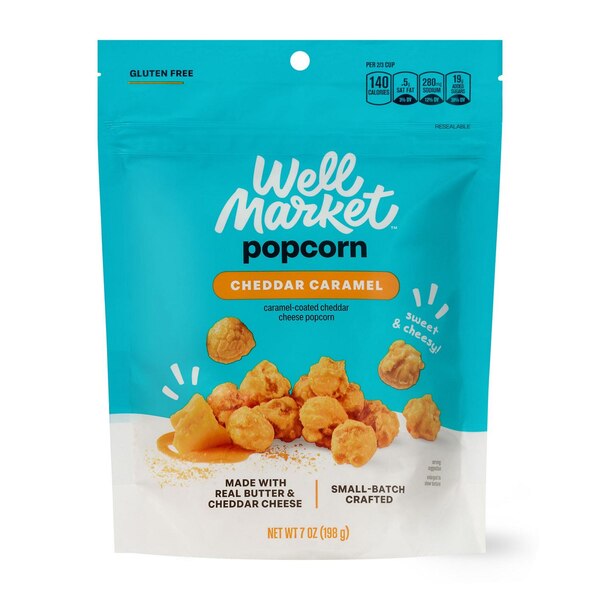 Gold Emblem Gourmet Cheddar Caramel Popcorn, 7 oz