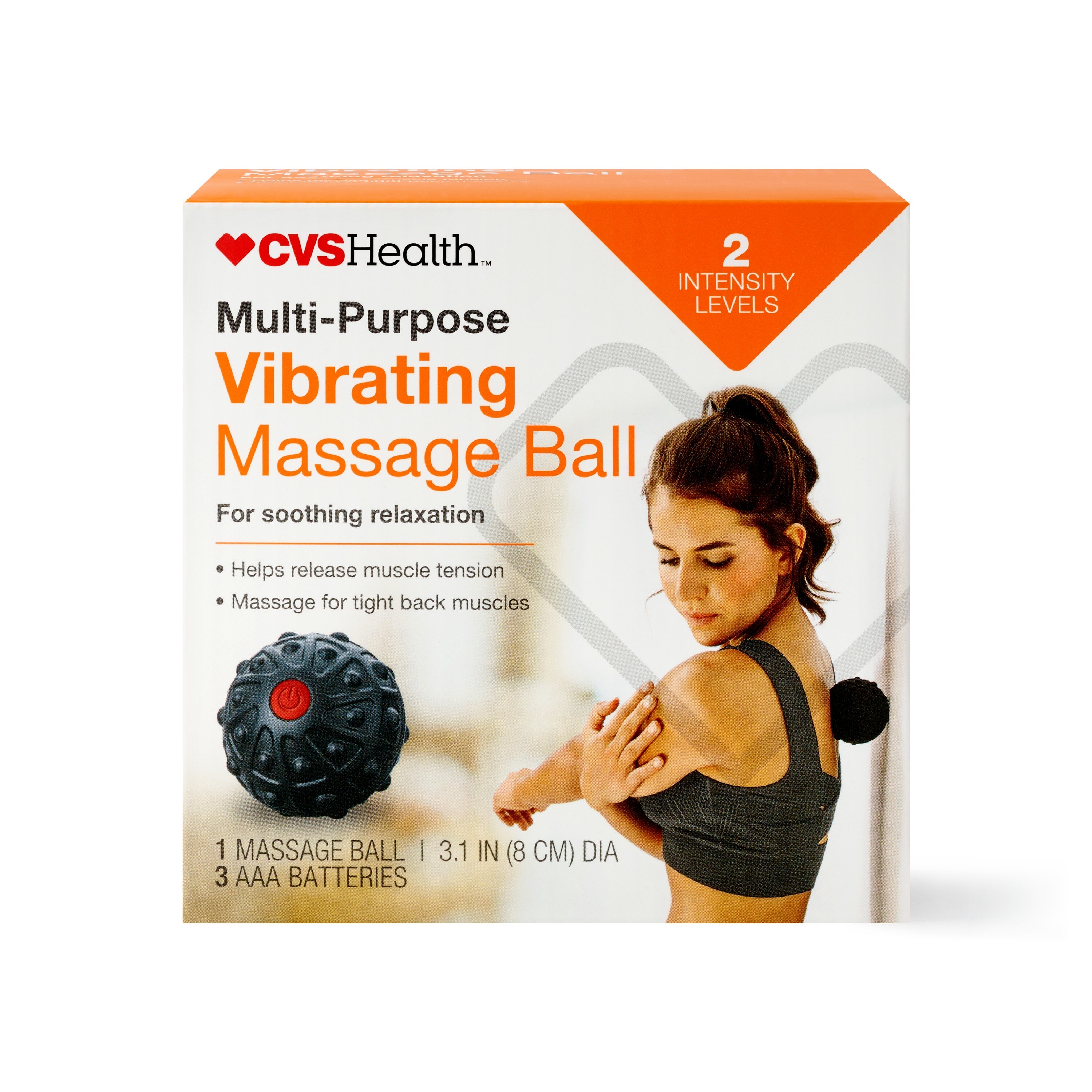 CVS Health MultiPurpose Vibrating Massage & Therapy Mobility Ball