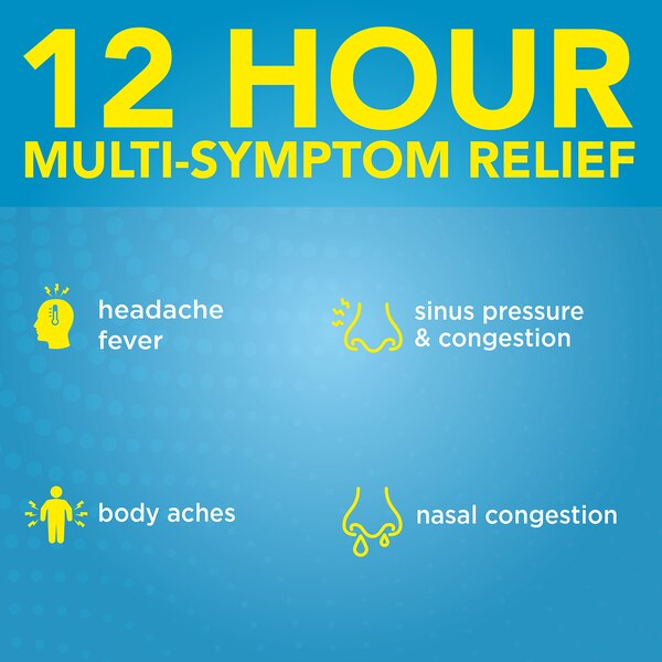 CVS Health Non-Drowsy Sinus & Cold-D, (NSAID) 120 mg Extended-Release Tablets, 20 CT