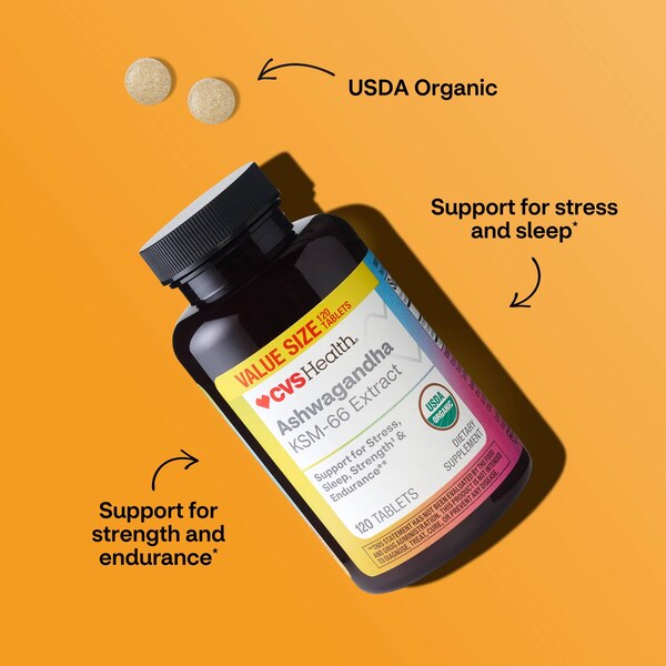 CVS Health Ashwagandha Tablets, 120 CT