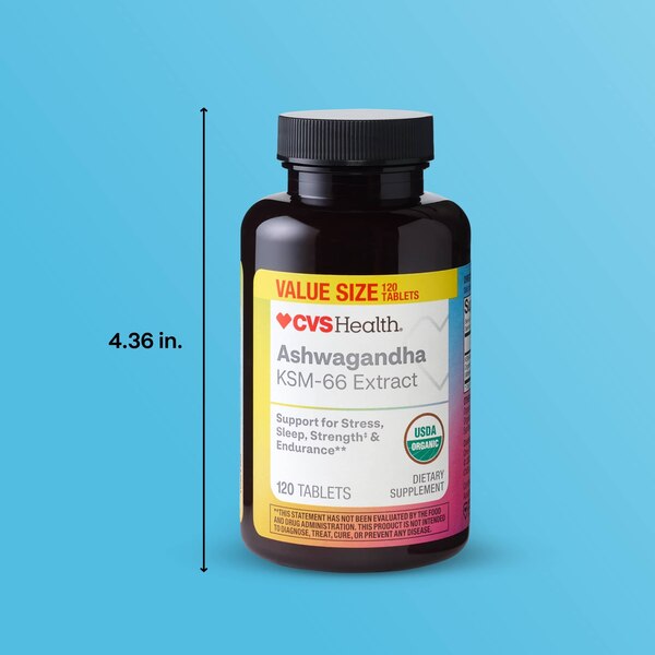 CVS Health Ashwagandha Tablets, 120 CT