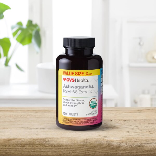 CVS Health Ashwagandha Tablets, 120 CT