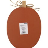 Fall Fest "Give Thanks" Wood Pumpkin Decor, 7.25 in, thumbnail image