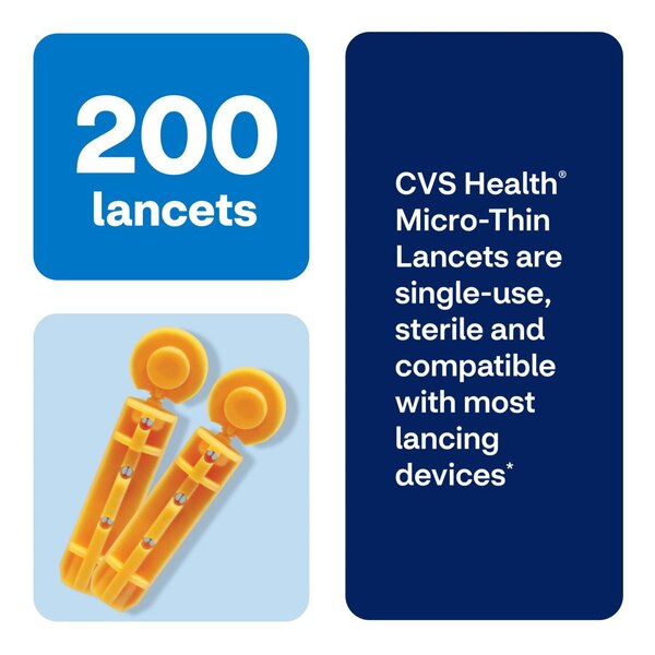 CVS Health Micro Thin Lancets