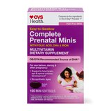 CVS Health Complete Prenatal Minis, 120 CT, thumbnail image 1 of 6