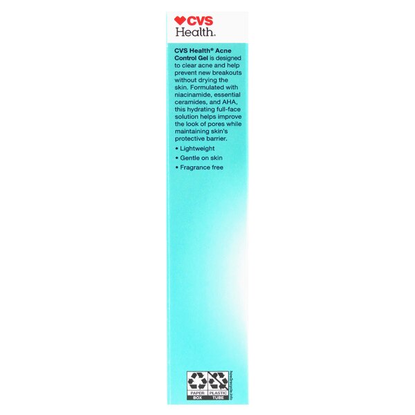 CVS Health Acne Control Gel Saclicylic Acid 2% Treatment, 1.35 OZ
