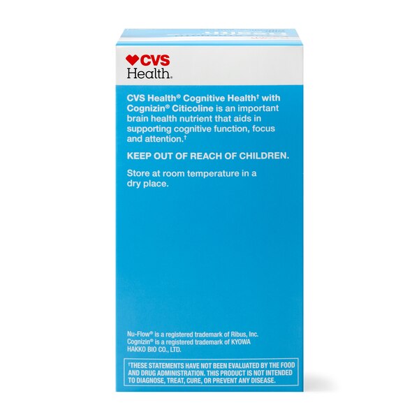 CVS Health Cognitive Health Capsules, 60 CT