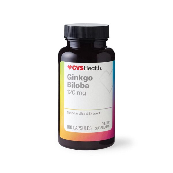 CVS Health Gingko Biloba Capsules, 100 CT