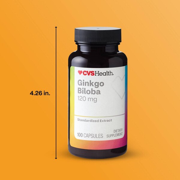 CVS Health Gingko Biloba Capsules, 100 CT