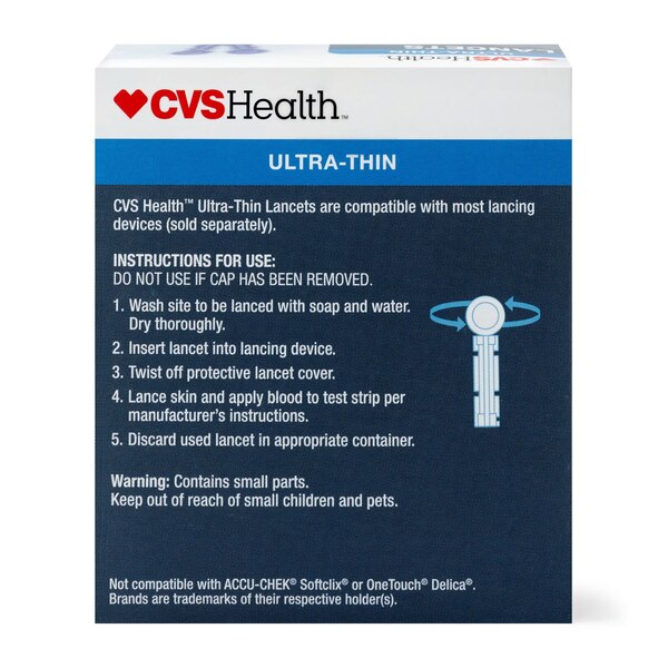 CVS Health Ultra Thin Lancets
