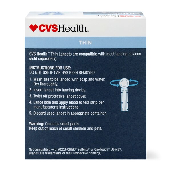 CVS Health Ultra Thin Lancets