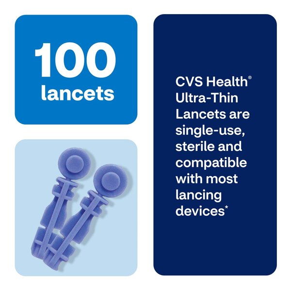CVS Health Ultra Thin Lancets