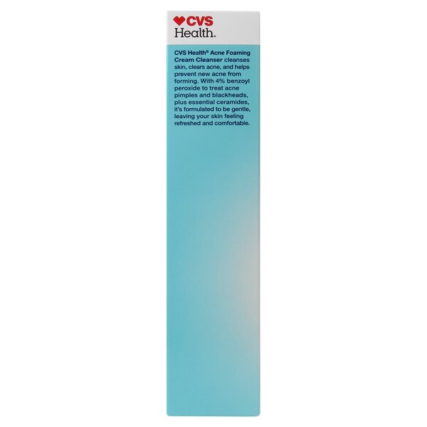 CVS Health Acne Foaming Cream Cleanser