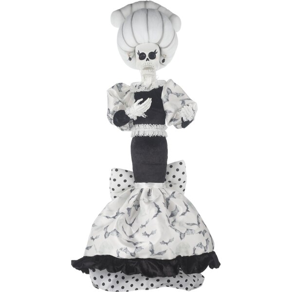 Spooky Village Fabric Ghost Decor, Assorted Styles, 1 ct