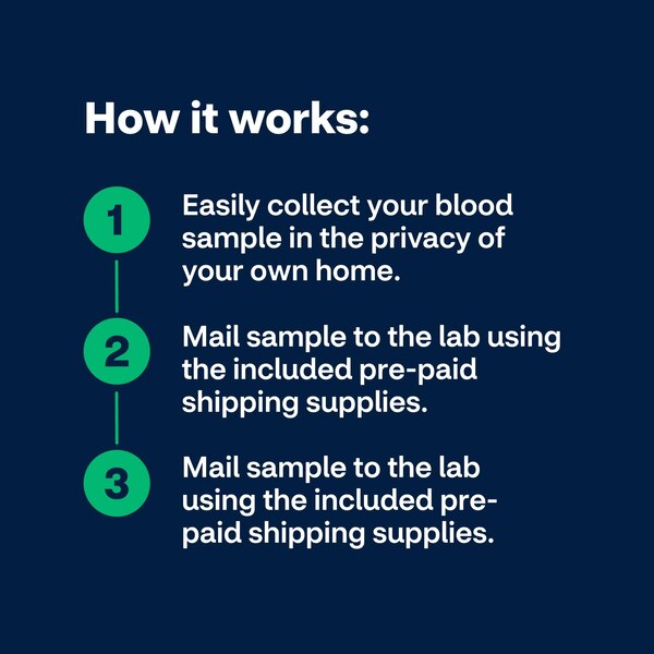 CVS Health At Home Lyme Disease Test Kit, 1 CT
