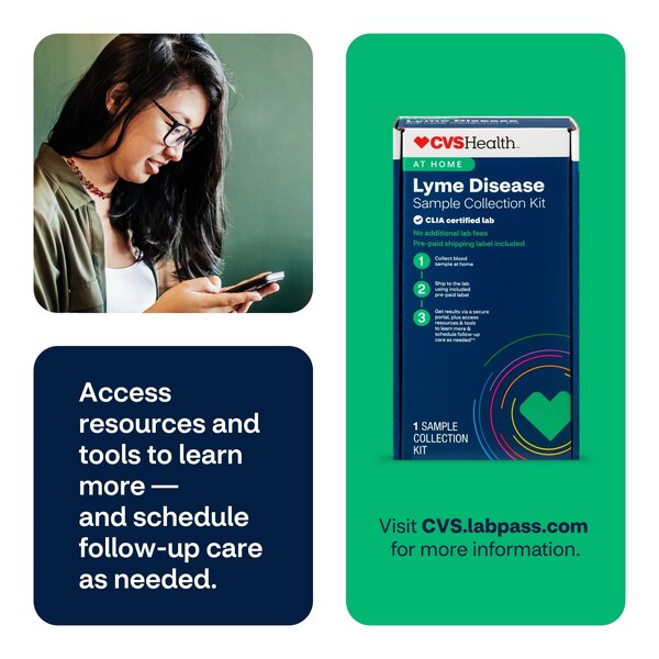 CVS Health At Home Lyme Disease Test Kit, 1 CT