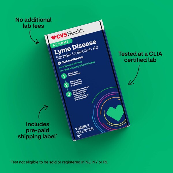 CVS Health At Home Lyme Disease Test Kit, 1 CT