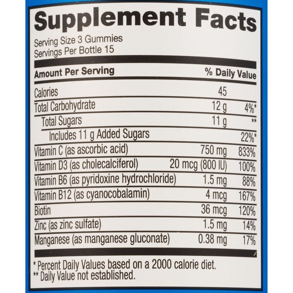 CVS Health Immunity Gummies, Orange, 45 CT